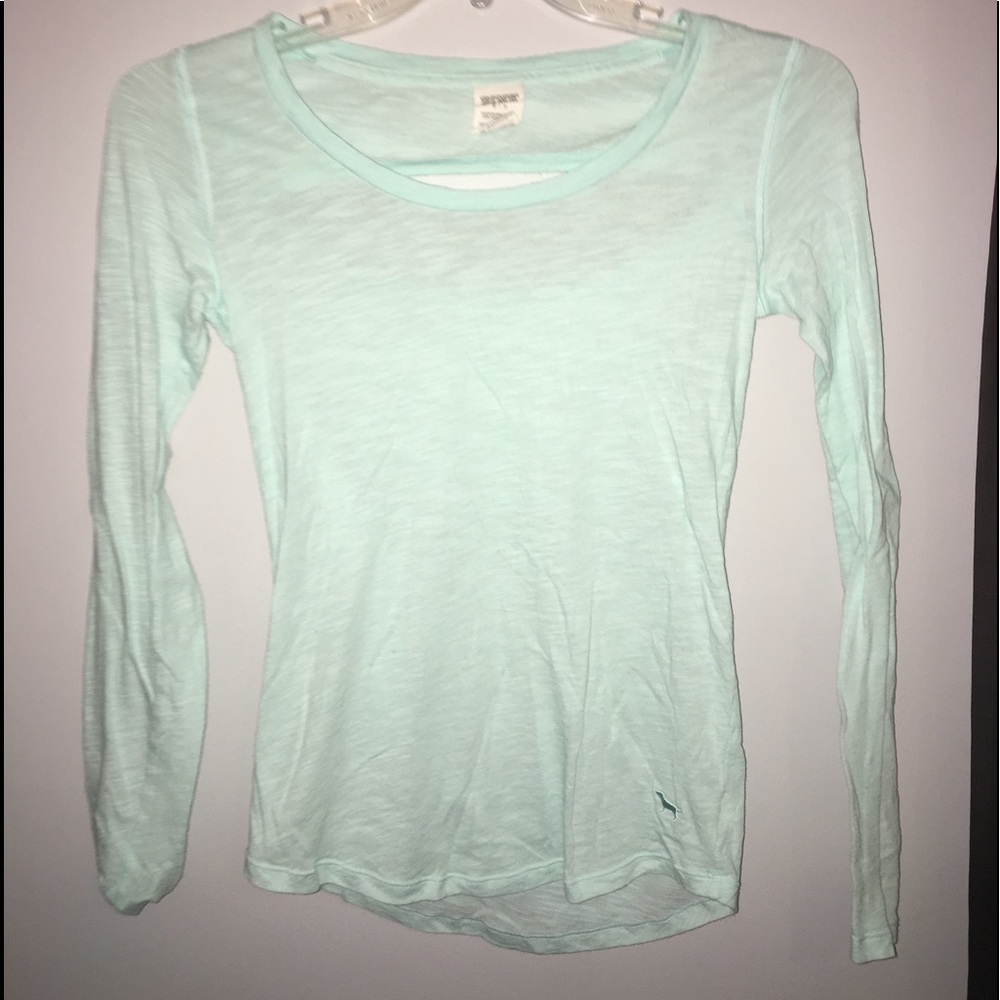 PINK teal long sleeve